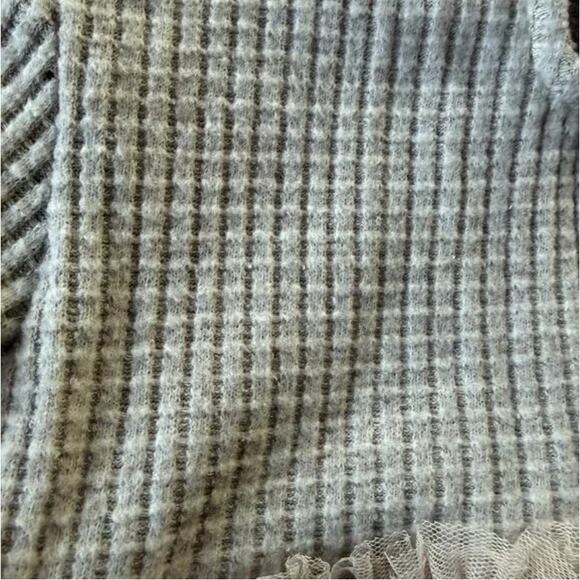 Zara Textured Knit & Tulle Dress Size 4–5Y (110) - Picture 3 of 4